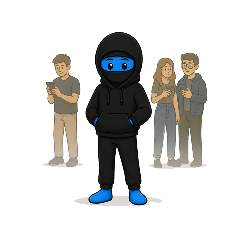 Le ninja LOCK IN et sa communauté